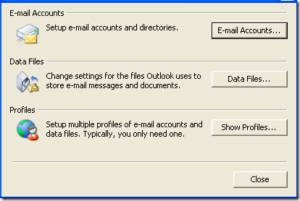 Make Outlook 2007 Prompt You For Username And Password