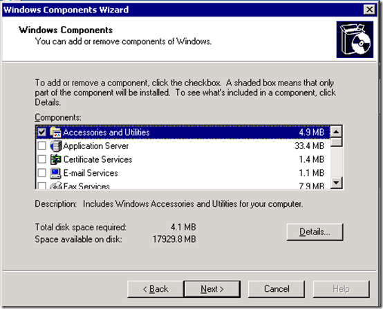 how to configure a radius server in windows 2003