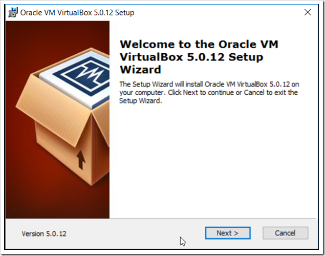 Installing VirtualBox on Windows 10