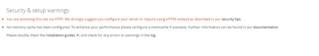 owncloud error gone