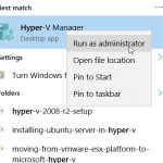 Run programs as a different user in Windows 10
