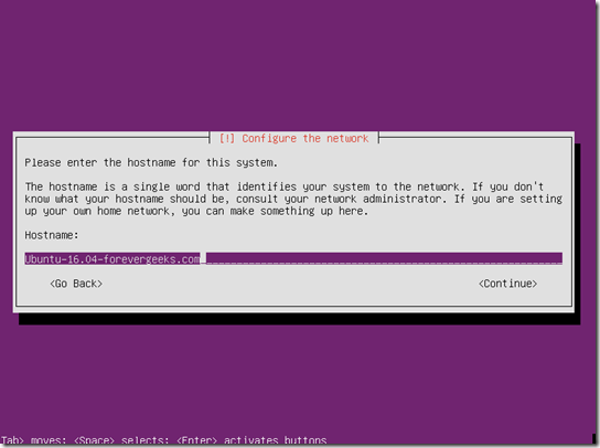 Ubuntu 16.04 - Host name