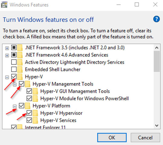 Install Hyper V Hypervisor In Windows 10