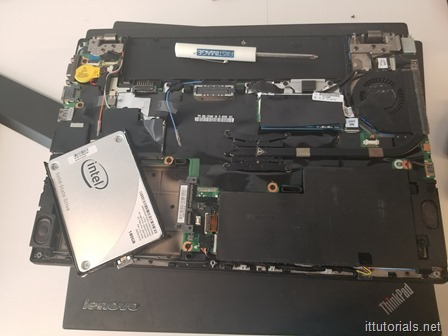 Lenovo T450s uncovered 