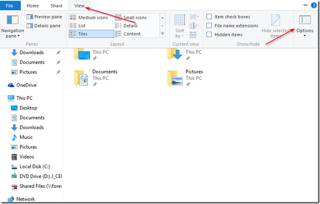 windows file explorer like mac