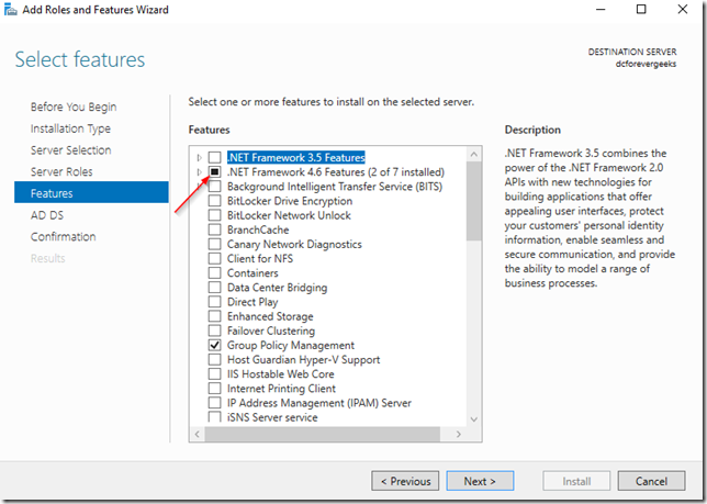 Как установить exchange 2016 на windows server 2016 с active directory