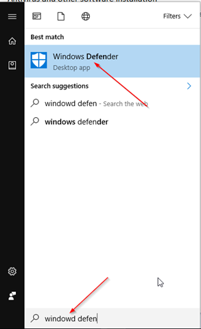 windows defender