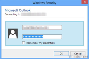 Outlook keeps asking for password